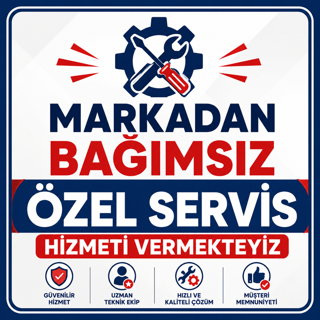 Erdemli Sarıyer Teknik Servisi markadan bağımsız özel servis hizmeti